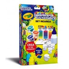 Set Ricarica Laboratorio delle Tempere - Crayola 74-7081